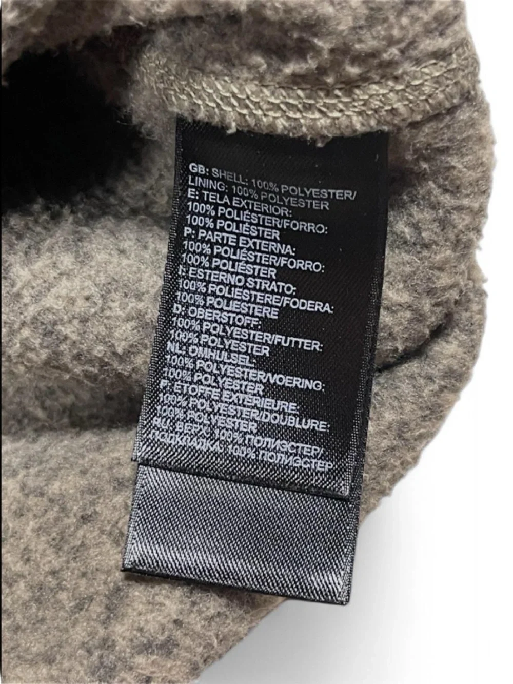NWOT! The North Face Gordon Lyons Quarter Zip Brown Sweater Men’s Size L Q-Zip